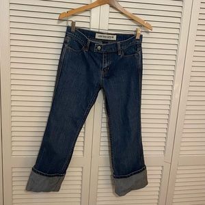 Gap Low rise straight leg ankle denim